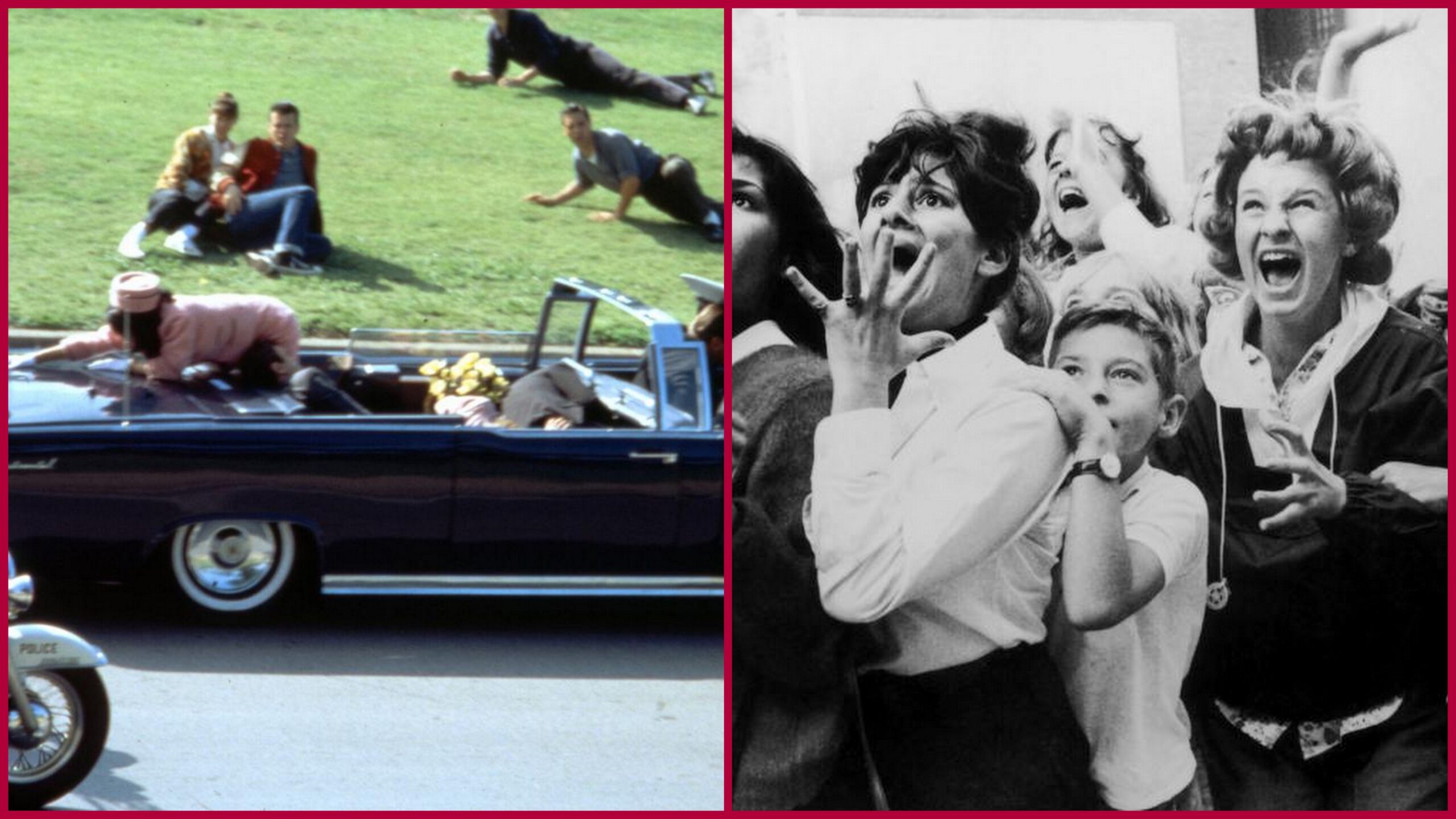 Assassination of JFK, adoration of the Beatles